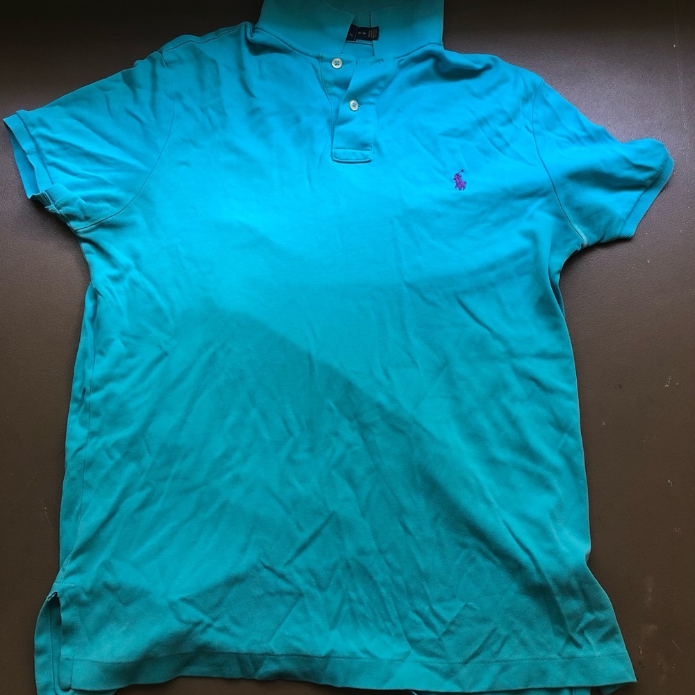 USED blue Polo by Ralph Lauren size M